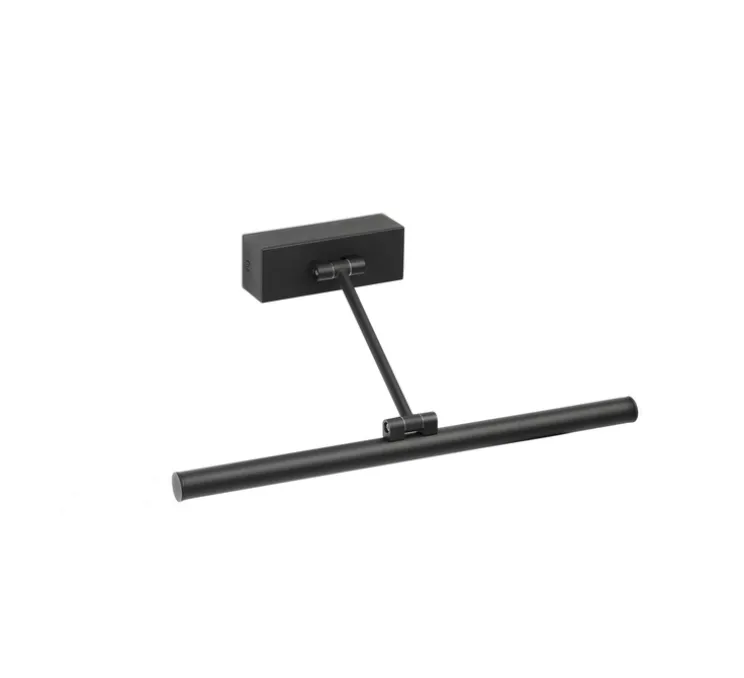 Applique pour tableaux, Magritte, 6W, noir, LED, 3000K, 380lm, L30cm, H4cm - FARO