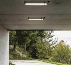 Applique, Scuba 36W, chrome, IP66, LED, 3000K, 5760 lm, Ø7cm, l120cm - Faro