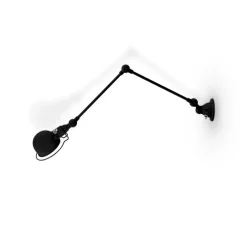 Applique, Signal 2 bras, SI331,noir mat, L70cm, H30cm- Jieldé