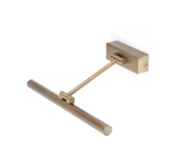 Applique tableau, Magritte, laiton, LED, 3000K, 380lm, L30cm, H5cm - FARO