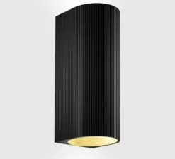 Applique, Trace 2.0, noir (intérieur or), LED, dim, 2700K, 1060 lm, L7cm, H18cm - Wever&Ducré