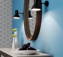 Applique, Type 75, mini, noir, interrupteur, Ø13cm, H19cm - ANGLEPOISE