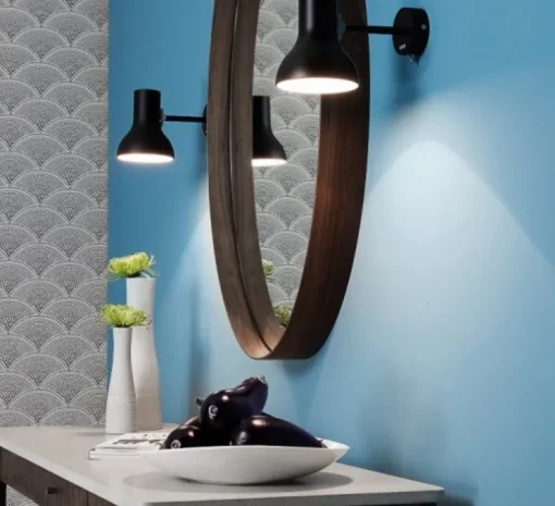 Applique, Type 75, mini, noir, interrupteur, Ø13cm, H19cm - ANGLEPOISE