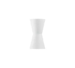 Applique, Vertbois, plâtre, prêt à peindre, Kamelia M, blanc, L16cm, H30cm - Nedgis