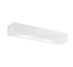 Applique, Vertbois, plâtre, prêt à peindre, Claire L, blanc, L45cm, H7cm - Nedgis