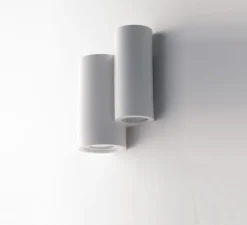 Applique, Vertbois, plâtre, prêt à peindre, Isaline Double, blanc, L16cm, H21cm - Nedgis