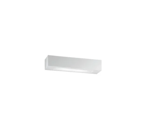 Applique, Vertbois, plâtre, prêt à peindre, Claire M, blanc, L36cm, H7cm - Nedgis