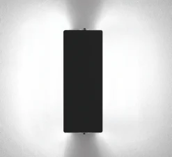 Applique, Volet Pivotant Double, noir, E14, L34cm, H13cm - Charlotte Perriand - Nemo Lighting