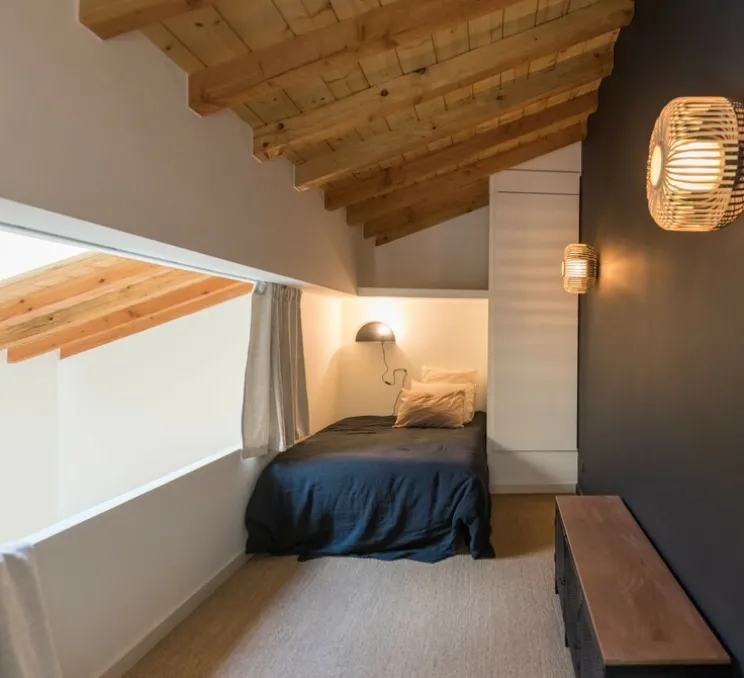 Applique, Volet Pivotant Double, noir, E14, L34cm, H13cm - Charlotte Perriand - Nemo Lighting
