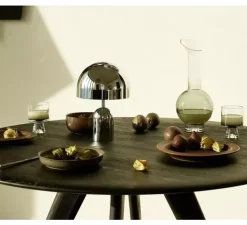 Baladeuse, Bell, argent, IP44, LED, dim, 3000K, 160 lm, L19cm, H28cm - Tom Dixon