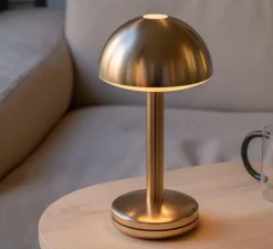 Baladeuse, Bug Gold, or, IP65, LED, dim, 2600K, 52 lm, Ø15cm, H28,7cm - Humble