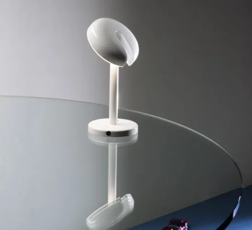 Baladeuse, Cabriolette cordless, blanc, LED, dim, 2700K, 220 lm, Ø15,5cm, H28cm - Martinelli Luce