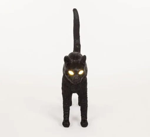 Baladeuse, Chat, Jobby the Cat Lamp, Felix noir, LED, 3300K, lm, L46cm, H42cm - Seletti