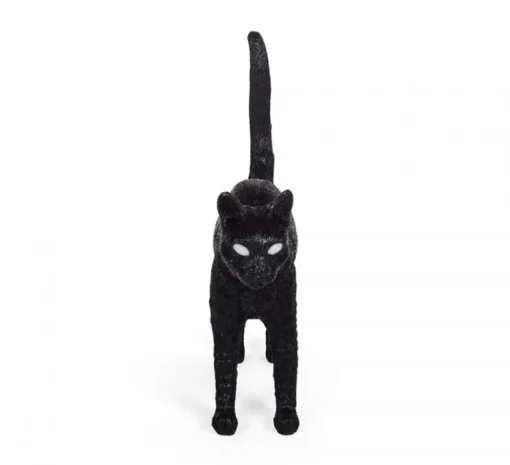 Baladeuse, Chat, Jobby the Cat Lamp, Felix noir, LED, 3300K, lm, L46cm, H42cm - Seletti