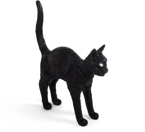 Baladeuse, Chat, Jobby the Cat Lamp, Felix noir, LED, 3300K, lm, L46cm, H42cm - Seletti