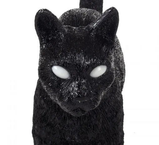 Baladeuse, Chat, Jobby the Cat Lamp, Felix noir, LED, 3300K, lm, L46cm, H42cm - Seletti