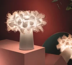 Baladeuse, Clizia, blanc, LED, dim, 2700K, 150 lm, L29cm, H26cm - Slamp
