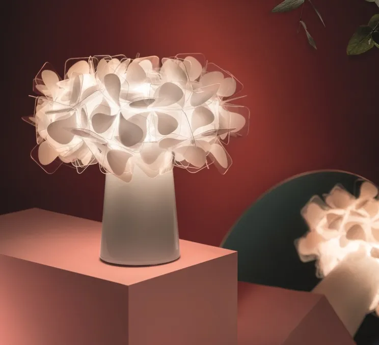 Baladeuse, Clizia, blanc, LED, dim, 2700K, 150 lm, L29cm, H26cm - Slamp