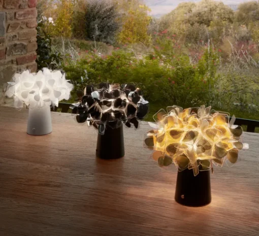 Baladeuse, Clizia Mama Non Mama, noir et or, LED, dim, 2700K, 150 lm, Ø27cm, H25cm - Slamp