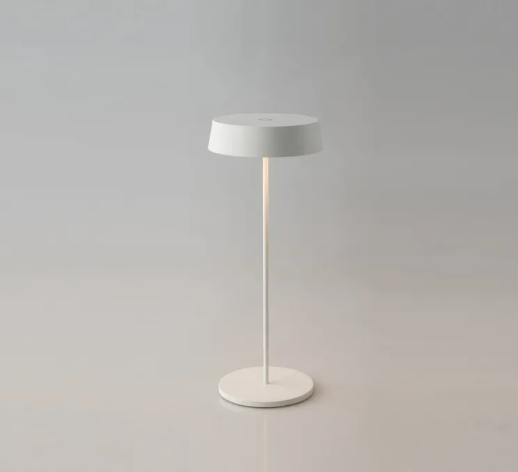 Baladeuse, Cocktail, blanc, IP54, LED, dim, 3000K, 192 lm, Ø12cm, H29,5cm - Nedgis