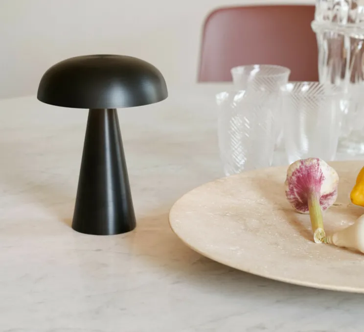 Baladeuse, Como SC53, noir, IP44, LED, 2700K, 100lm, Ø15,6cm, H21cm - Andtradition