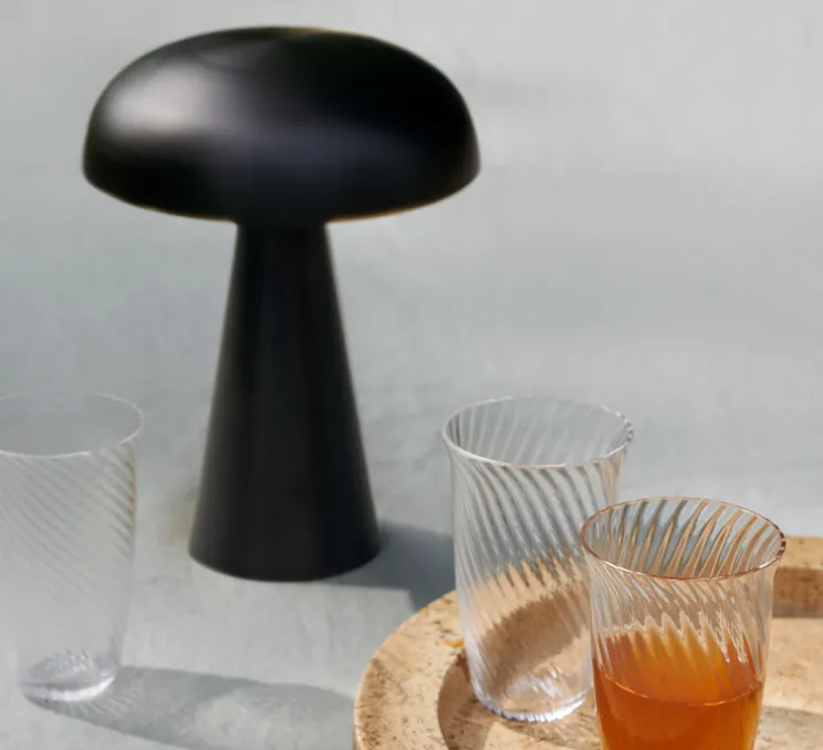 Baladeuse, Como SC53, noir, IP44, LED, 2700K, 100lm, Ø15,6cm, H21cm - Andtradition