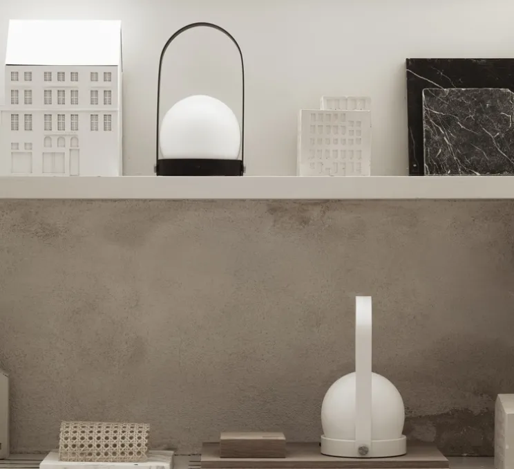 Baladeuse, d'extérieur, Carrie, noir, IP44, LED, dim, 2700K, 250 lm, Ø13,5cm, H24,5cm - Audo Copenhagen