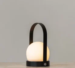 Baladeuse, d'extérieur, Carrie, noir, IP44, LED, dim, 2700K, 250 lm, Ø13,5cm, H24,5cm - Audo Copenhagen