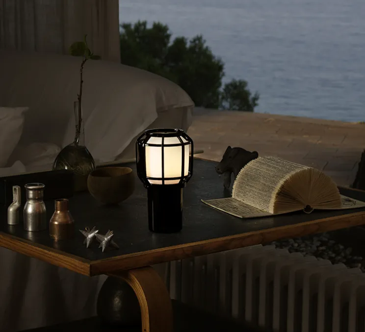 Baladeuse, d'extérieur, Chispa, noir, IP44, LED, 2700K, 110lm, Ø10cm, H17,8cm - Marset