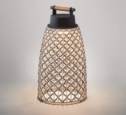 Baladeuse, d'extérieur, Nans M/49/R, Brun graphite - Teinte marron, IP65, LED, 2700K, 163 lm, Ø25.8cm, H48.4cm - Bover