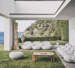 Baladeuse, d'extérieur, Obello, blanc, 1000 lm, Ø22cm, H24cm - Gubi