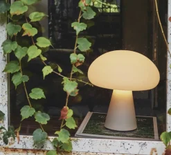 Baladeuse, d'extérieur, Obello, blanc, 1000 lm, Ø22cm, H24cm - Gubi