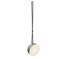 Baladeuse, d'extérieur, Sphere Adventure, vert profond, IP67, LED, dim, 2700K-3300K, 350 lm, Ø14cm, H9,5cm - New Works