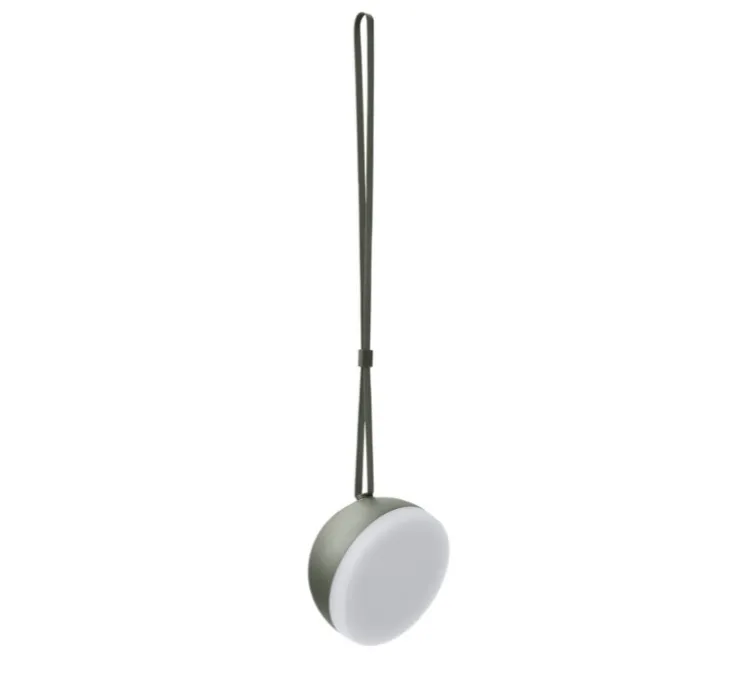 Baladeuse, d'extérieur, Sphere Adventure, vert profond, IP67, LED, dim, 2700K-3300K, 350 lm, Ø14cm, H9,5cm - New Works
