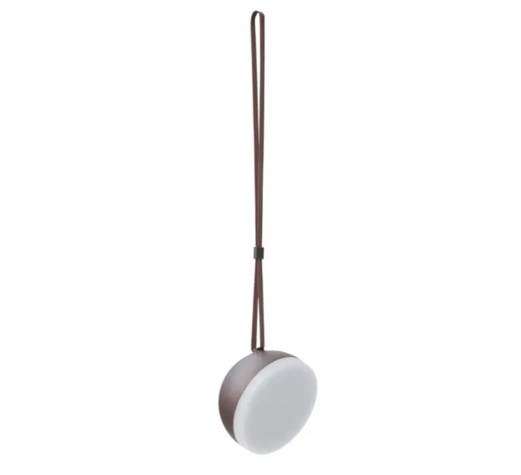 Baladeuse, d'extérieur, Sphere Adventure, bronze foncé, IP67, LED, dim, 2700K-3300K, 350 lm, Ø14cm, H9,5cm - New Works