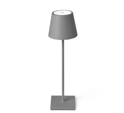 Baladeuse, d'extérieur, TOC, gris, IP54,LED, 3000K, 150lm, Ø11cm, H38cm - Faro