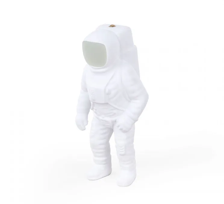 Baladeuse, Flashing Starman, blanc, LED, 2700K, 300lm, L18cm, H22,5cm - Seletti