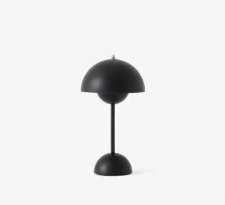 Baladeuse, Flowerpot VP9, noir mat, IP44, LED, 2700K, 325lm, Ø16cm, H29,5cm - Andtradition