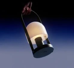 Baladeuse, Follow Me, noir, LED, 2700K, 135lm, Ø12,3cm, H28,8cm - Marset