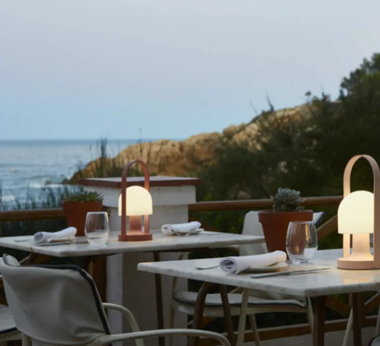 Baladeuse, Follow Me, terracotta, LED, 2700K, 135lm Ø12,3cm, H28,8cm - Marset