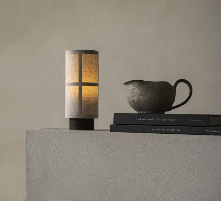 Baladeuse, Hashira, beige, LED, dim, 2700K, 150 lm, Ø10cm, H23,5cm - Audo Copenhagen