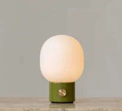 Baladeuse, JWDA , vert, opalin mat, Ø14,5cm, H21,5cm - Audo Copenhagen