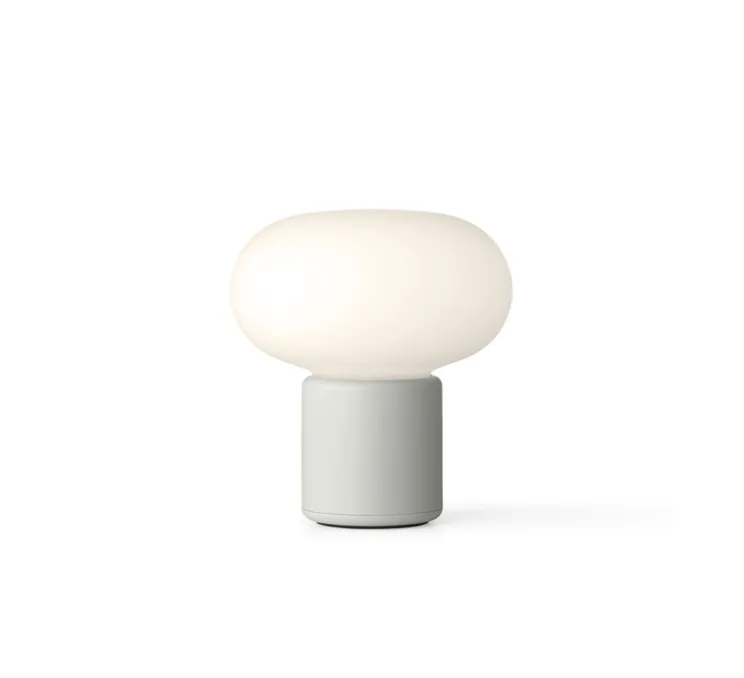 Baladeuse, Karl-Johan, Gris clair, IP67, LED, dim, 2700K, 160 lm, Ø16cm, H18cm - New Works
