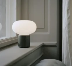 Baladeuse, Karl-Johan, Vert forêt, IP67, LED, dim, 2700K, 160 lm, Ø16cm, H18cm - New Works
