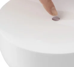 Baladeuse, Kizu, blanc, LED, dim, 2700K, lm, Ø18cm, H24cm - New Works