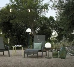 Baladeuse, Lampe à poser, d'extérieur H63 Mooon! , vert cactus, IP44, dim, 3000K-6000K, 500lm, Ø25cm, H63cm - Fermob