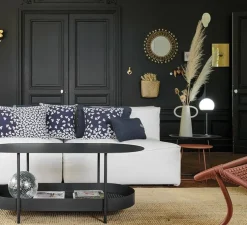 Baladeuse, Lampe à poser, d'extérieur H63 carbone, Mooon! IP44, dim, 3000K-6000K, 500lm, Ø25cm, H63cm - Fermob