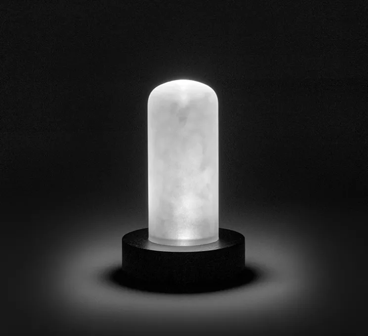 Baladeuse, Lex, blanc et noir, LED,Ø13cm, H21,1cm - Serax