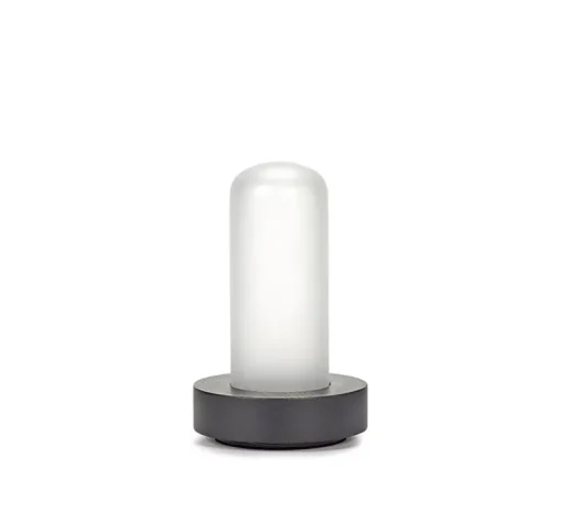 Baladeuse, Lex, blanc et noir, LED,Ø13cm, H21,1cm - Serax