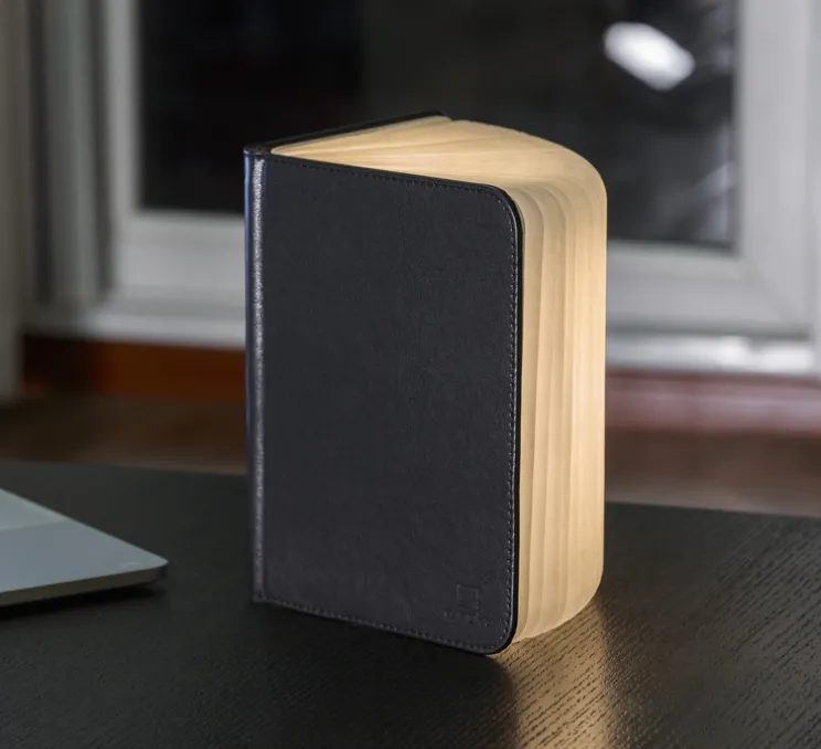 Baladeuse Livre, Smart Book Large, noir, L17cm, H21,5cm - Gingko